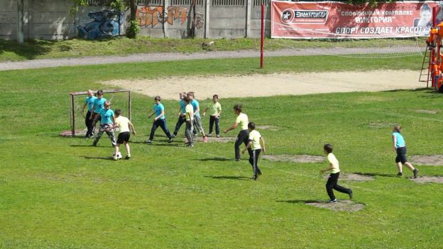 На 13 турнире города по дворовому футболу 2017 год.