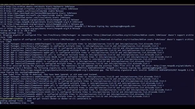 Установка окружения для веб-разработки на базе Docker смотреть онлайн