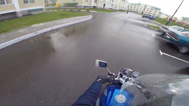 Honda CB 400 тест драйв смотреть онлайн