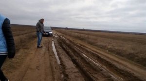 Езда по грязи на Skoda Octavia A7