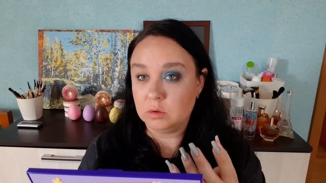 Палетка теней от Makeup Revolution Popcorn. Свотчи. Макияж. смотреть онлайн