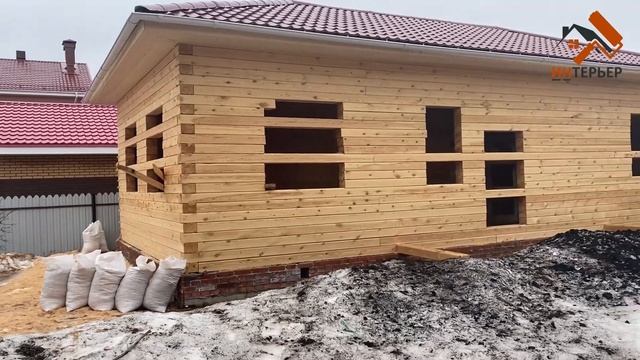 Строительство - дома из бруса 12 на 6 смотреть онлайн