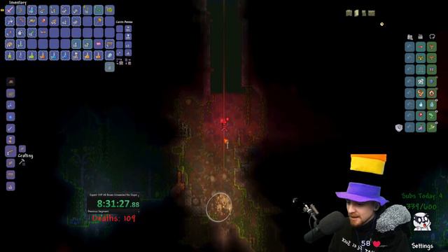 Terraria Challenge 1 HP Expert #16 смотреть онлайн