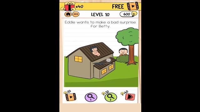 Brain Test 2 Tricky Stories EDDIE'S REVENGE Level 1-20 Walkthrough смотреть онлайн