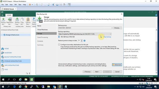 Backup and Restore con Veeam Backup & Replication 9 5 Update 4a смотреть онлайн
