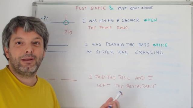 Past simple & past continuous. Aprende inglés con Marcos (22). смотреть онлайн