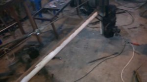 Электропривод на станок для обдирания шин.