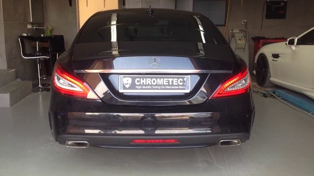 Mercedes CLS W218 Soundgenerator Von CHROMETEC., V8 Sound Für Den CLS W218 Diesel