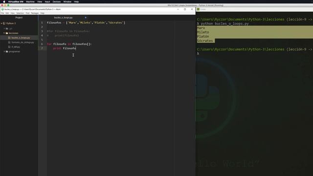 Python 3 Tutorial para Principiantes #9 - Bucle FOR смотреть онлайн