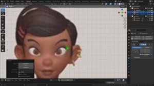 Создание персонажа в Blender. Моделим глаза. Часть 4.