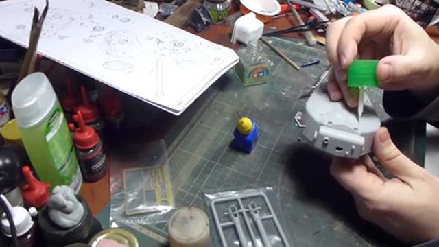 Танк Т-29E1 HobbyBoss Сборка башни ч4 смотреть онлайн