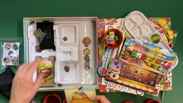 Chai [1] Распаковка и компоненты игры Чай (Chai Board Game) смотреть онлайн