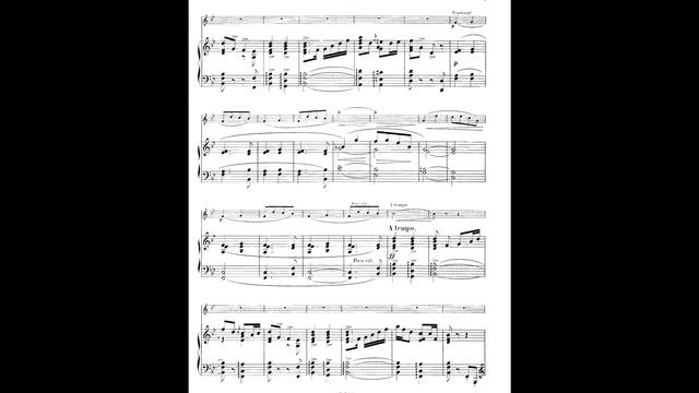 Gabriel Pierné - Pièce Op.5 for oboe (violin, cello) and piano (piano accompaniment) смотреть онлайн