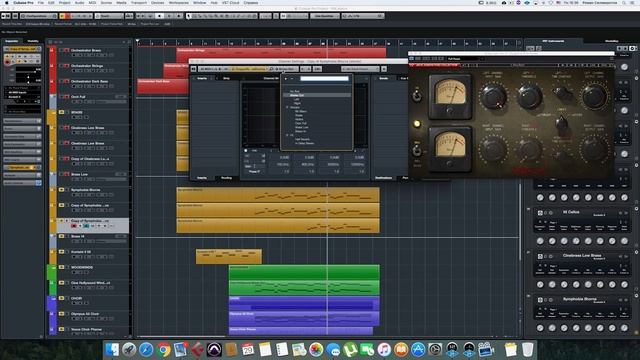 Real Work 27 - Создание эпичной музыки в Cubase: сведение медных духовых смотреть онлайн
