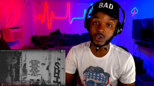 ? Fall Out Boy - We Didn't Start the Fire REACTION смотреть онлайн