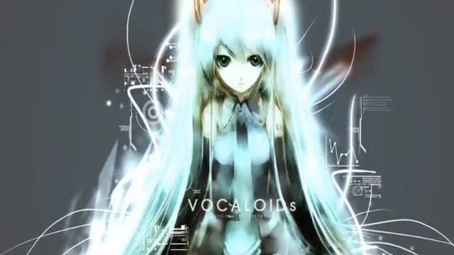 Saki Fujita+Hatsune Miku+Dark Miku Append -Crystal Quartz