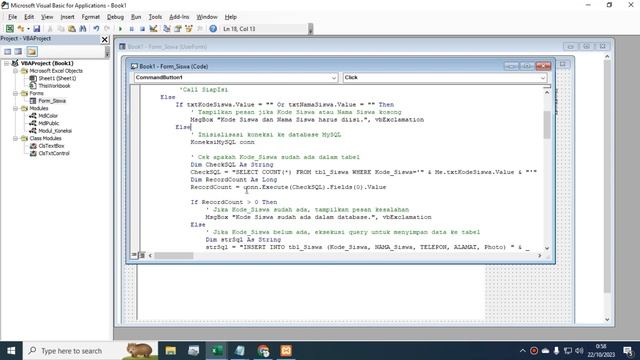 Cara Membuat Aplikasi Vba Excel dengan Crystal Report Database Mysql смотреть онлайн