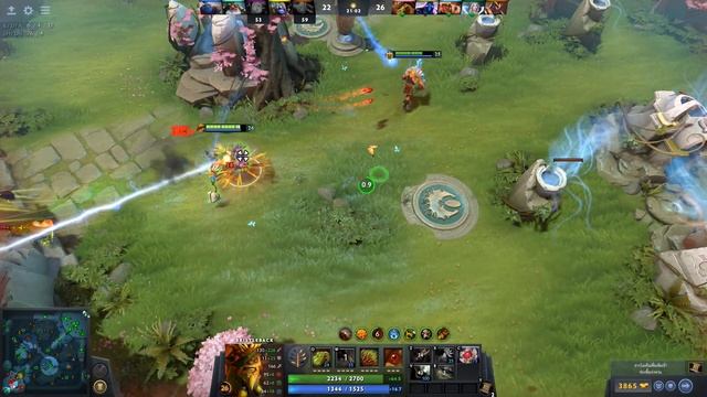 Dota2 LENOVO LEGION Y520 Gameplay смотреть онлайн