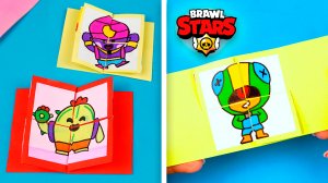 Бравлы из бумаги Легкие поделки своими руками  Лайфхаки для школы Diy