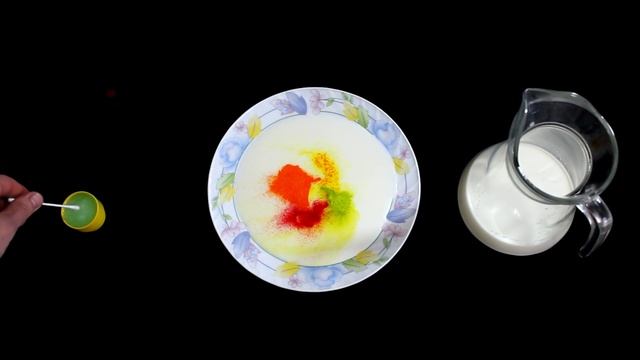 КРАСИВЫЕ УЗОРЫ НА МОЛОКЕ смотреть онлайн