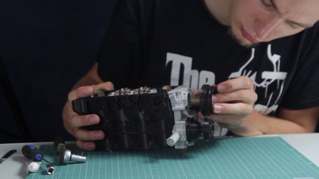 Działający model silnika wydrukowany w 3D Relacja z budowy ✔ смотреть онлайн