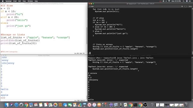 Python vs Java: Coding Comparison смотреть онлайн