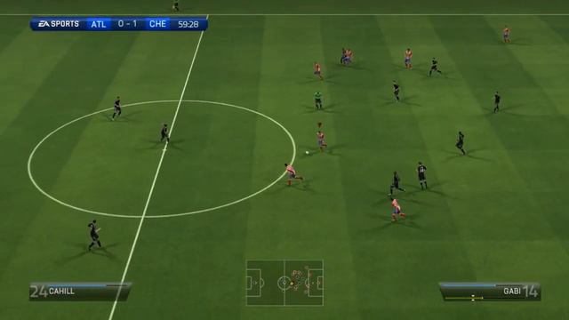 FIFA 14 ONLINE - Partido de Temporada #10 - Atlético de Madrid Vs Chelsea смотреть онлайн