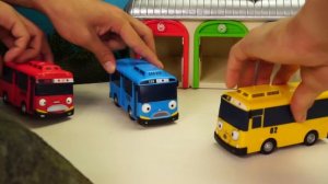 Учим цвета с Тайо Игрушки l Игра с цветом с тележкой l Игровая площадка Rainbow Jelly Bean