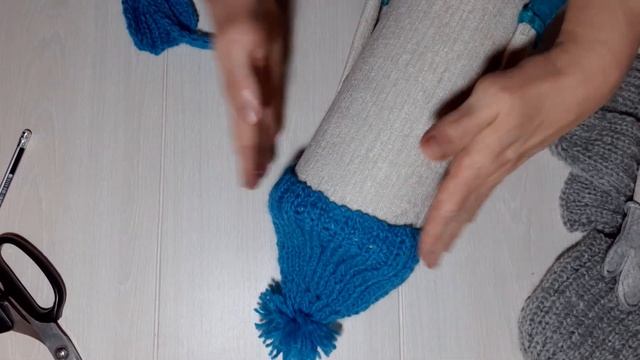 Новогодний декор | Снеговик из картонной трубы⛄ смотреть онлайн