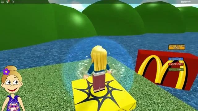 Побег из Макдональдса roblox ? Я получила ПОДАРОК ? Escape McDonalds смотреть онлайн