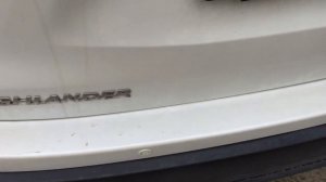 Открытие багажника Хайлендера ногой))