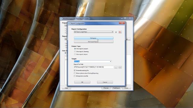 AutoCAD Plant 3D The Report Creator смотреть онлайн