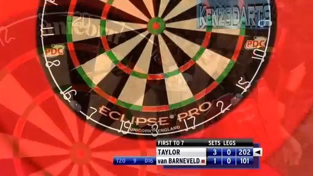 PDC World Darts Championships 2009 - Final - Taylor VS van Barneveld смотреть онлайн