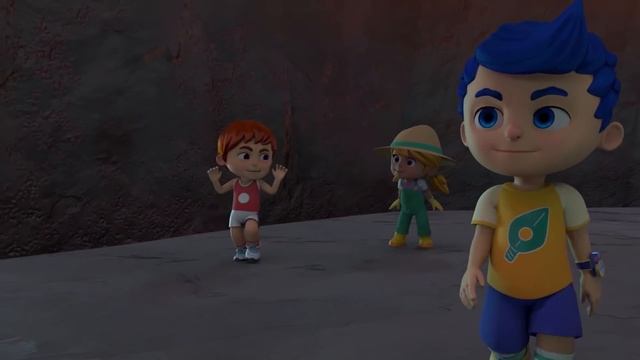 Turtle FireTruck vs. DINOSAUR and Evil Scientist | FireFighter Rescue Squad | AnimaCars смотреть онлайн