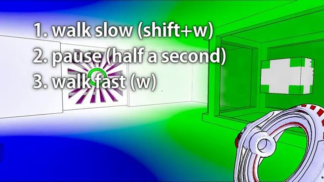 Antichamber - green and blue door - solution смотреть онлайн