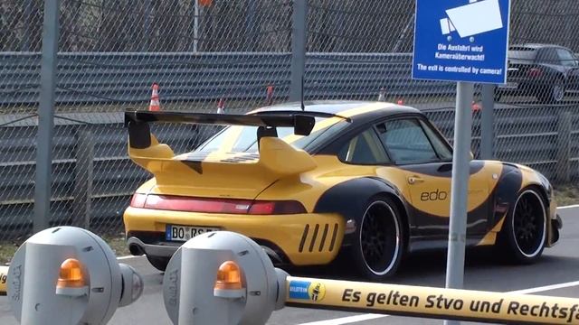 Edo Porsche @ Zufahrt Nordschleife 27.03.11 *HD* 1080p смотреть онлайн