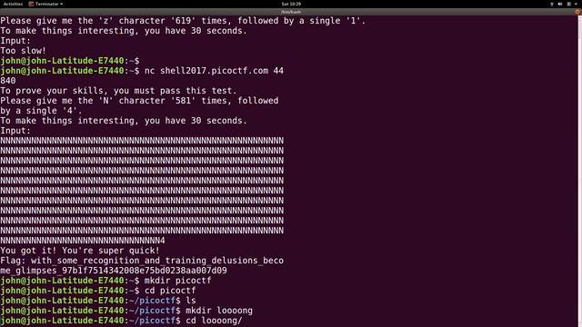 Learning CTF: PicoCTF 2017 [08] Loooong (Python Strings) смотреть онлайн