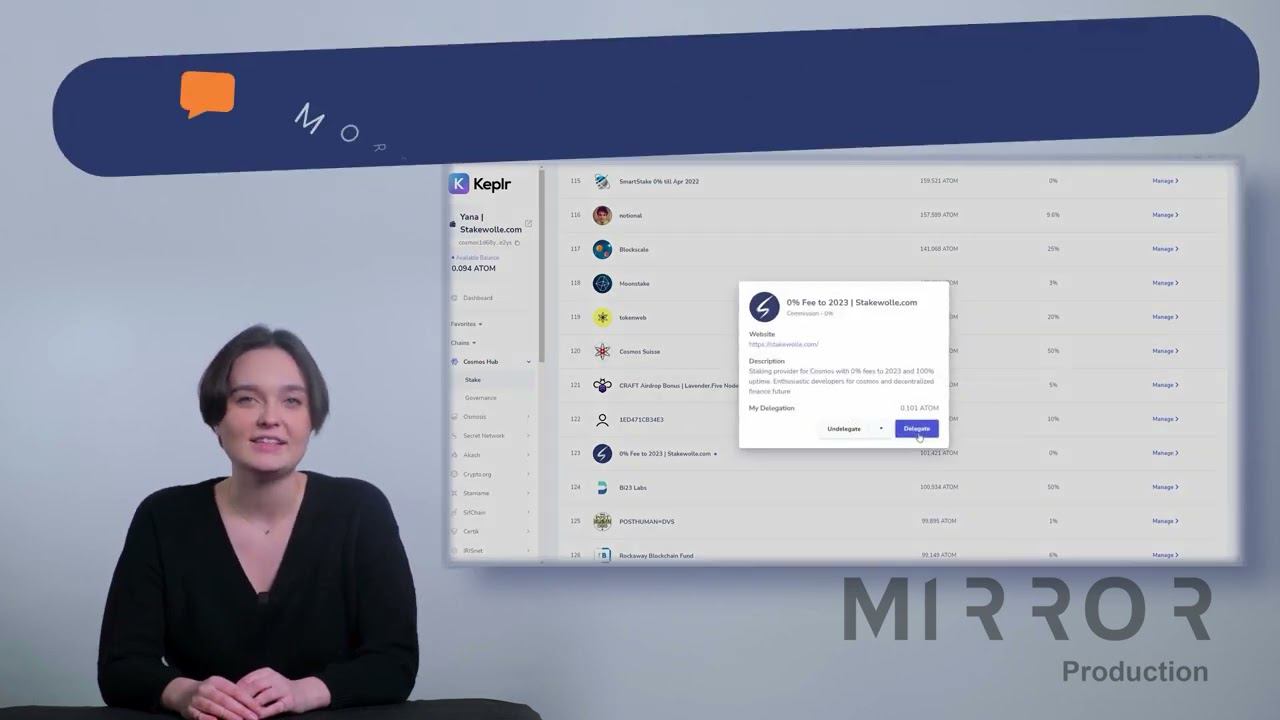 Keplr | Wallet guide смотреть онлайн