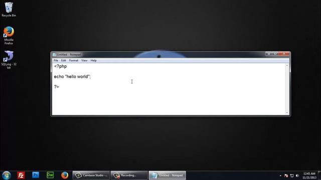 How to write and execute PHP - w3schools смотреть онлайн