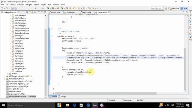 abrir reporte en java eclipse смотреть онлайн