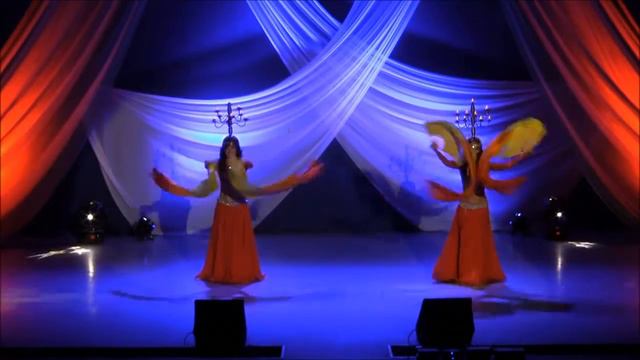 Katerina Kaminskaya and Yuliya Parvatova, show bellydance, Isadora Dance Academy смотреть онлайн