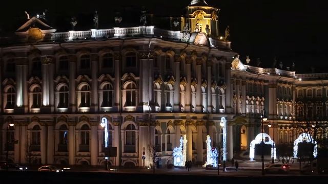 Прогулка перед Новым Годом Санкт Петербург Декабрь 2017 Ч 4 (Дворцовый мост) смотреть онлайн