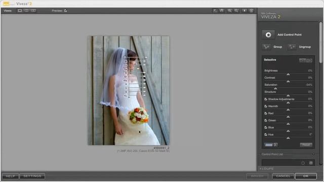 Viveza 2 - Correcting a Color Cast Selectively смотреть онлайн