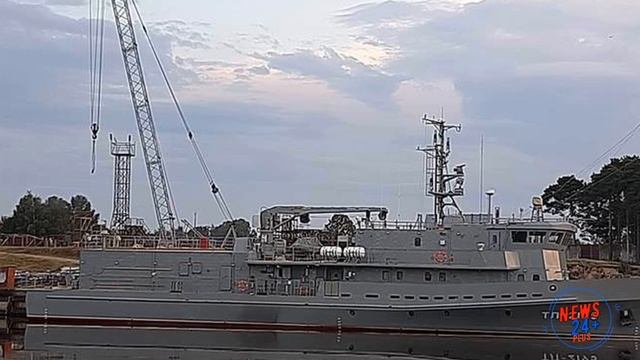 Черноморский флот пополнился катером-торпедоловом ТЛ-2195 проекта 1388Н3Т смотреть онлайн