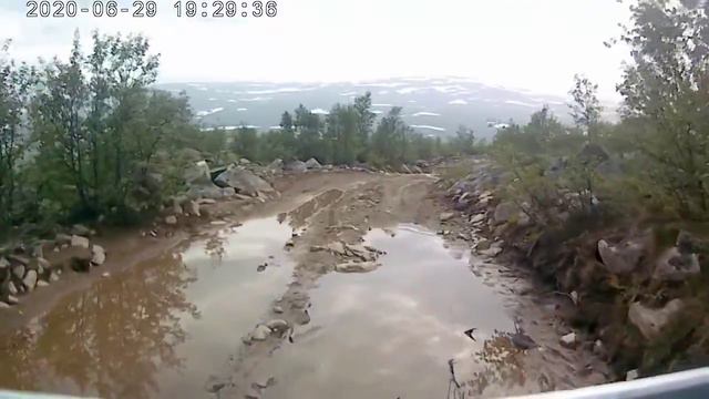 Подъем на гору Ниттис. Мончегорск. смотреть онлайн