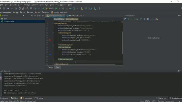 How to make Android Status bar and Navigation bar to full transparent смотреть онлайн