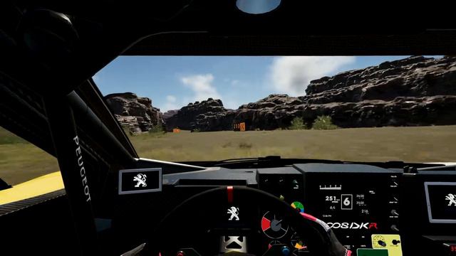THE CREW 2 - Roswell - Peugeot 3008 DKR - Inside view смотреть онлайн
