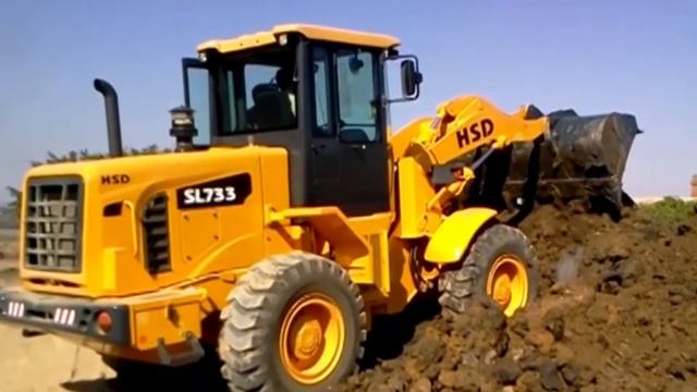 Фронтальный погрузчик Hyundai Shandong SL733