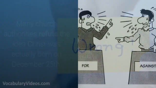 Learn English Words: REFUTE - Meaning, Vocabulary with Pictures and Examples смотреть онлайн
