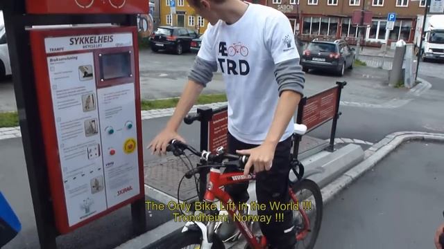 Bike Lift Trondheim - The Only in the World смотреть онлайн